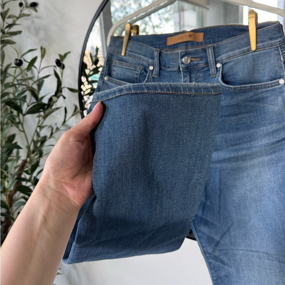 Joe’s Woman Classic Blue Straight Cropped Denim Jeans 32 - Picture 4 of 7
